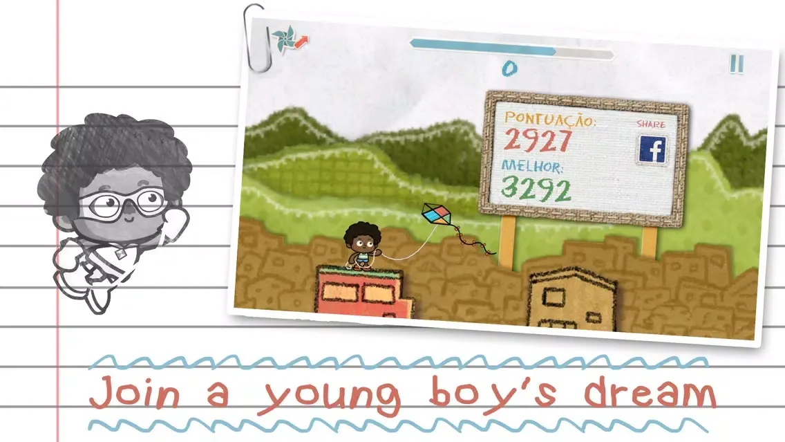 Screenshot di Edd and the Kite