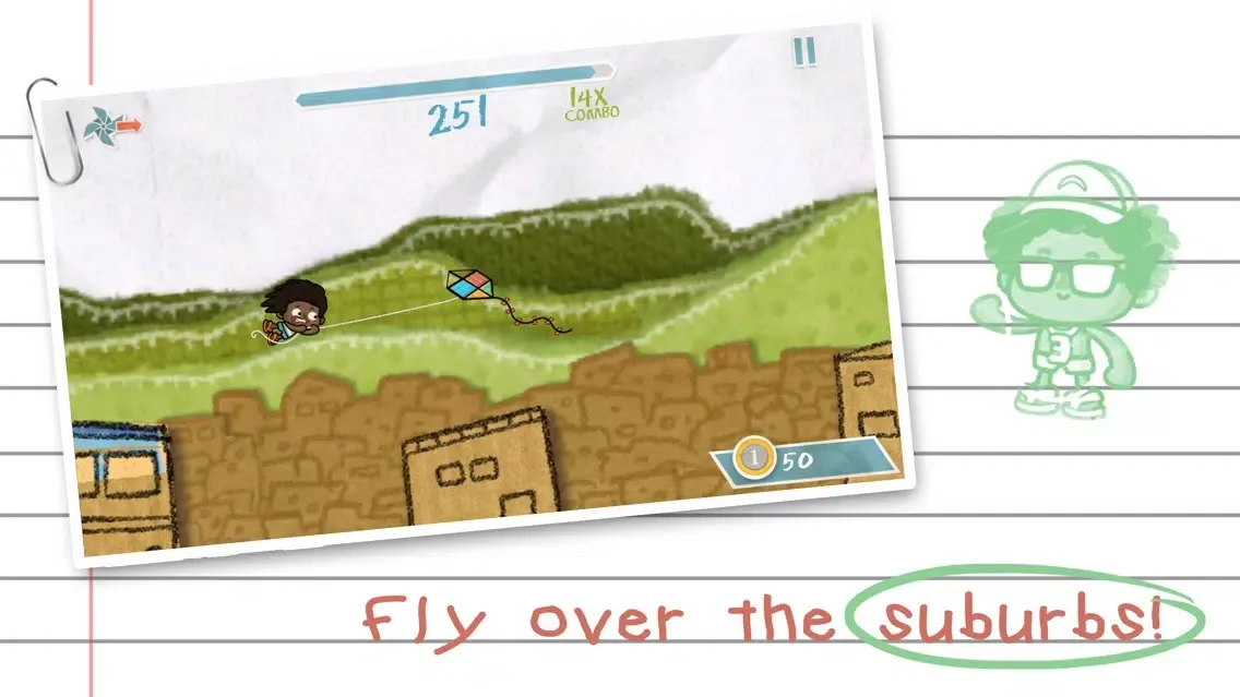 Screenshot di Edd and the Kite