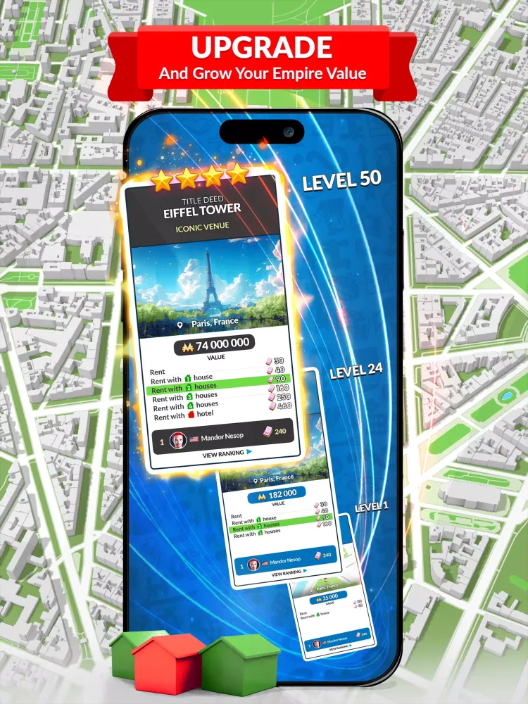 Capturas de pantalla de Monopoly World