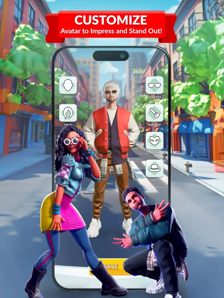 Capturas de pantalla de Monopoly World