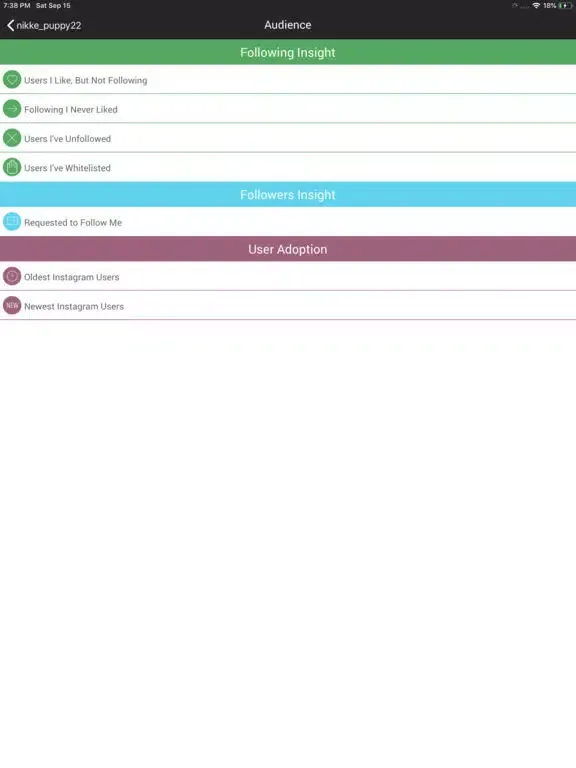 Capturas de tela do Followers Plus + For Instagram iPad 