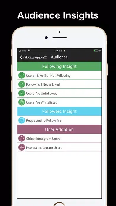 Capturas de tela do Followers Plus + For Instagram