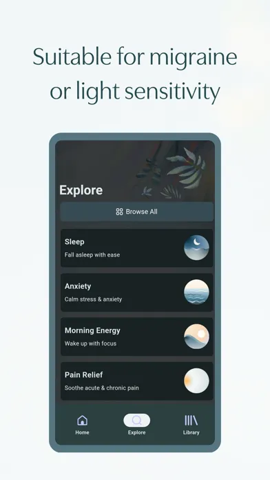 Скриншоты Restful: focus & sleep sounds