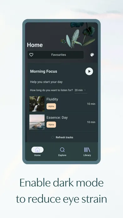 Скриншоты Restful: focus & sleep sounds