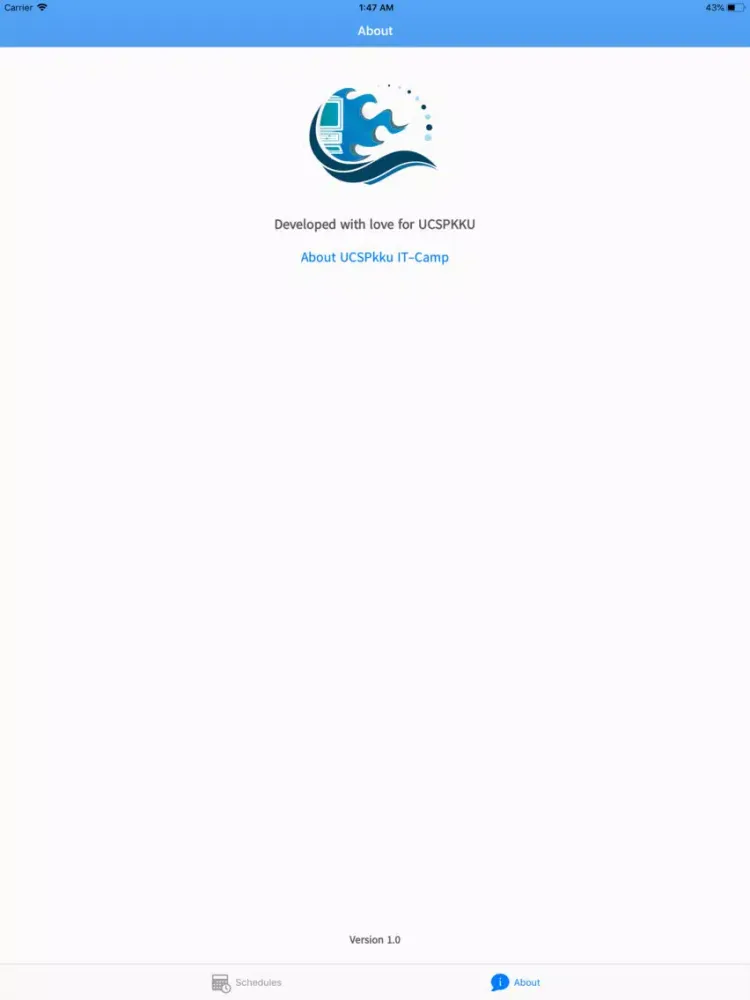 Скриншоты UCSPKKU IT Camp iPad 