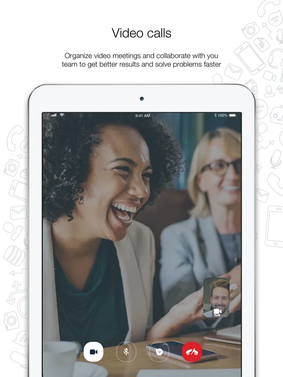 Captures d'écran de Advanced VoIP Solutions iPad 