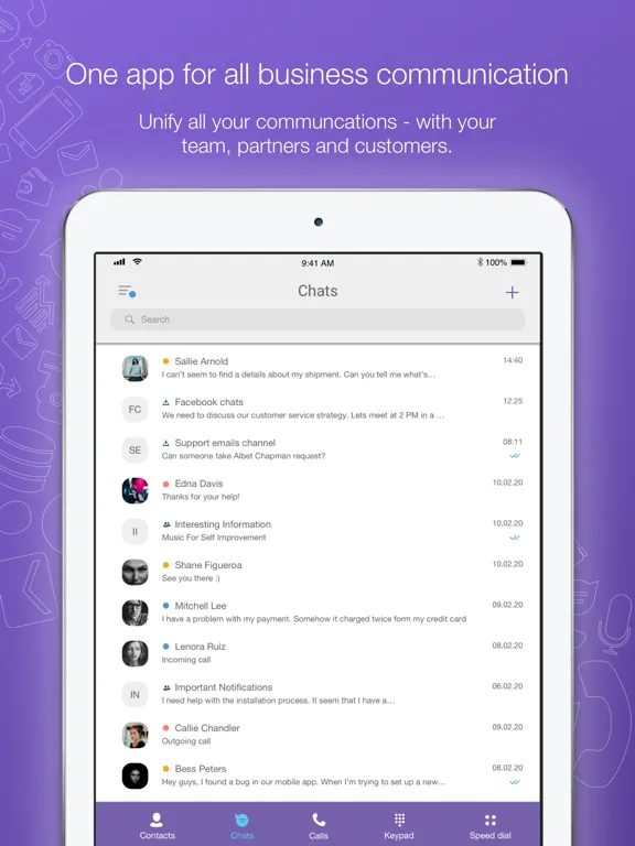 تصاویر RingMyApp iPad 
