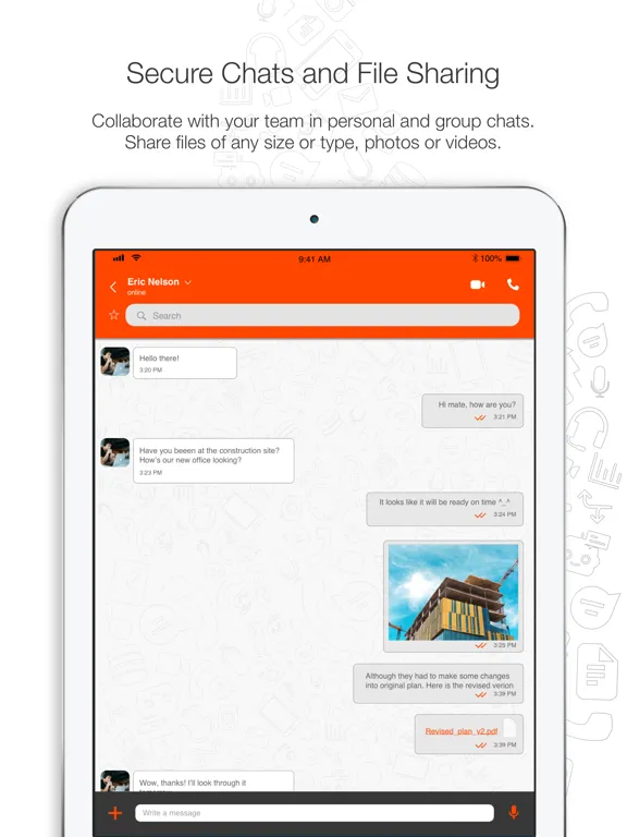 Capturas de pantalla de DataPhone Softphone iPad 