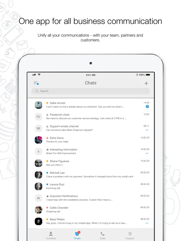 SM Tech Connect iPad  スクリーンショット