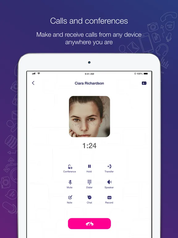 UCOM Call iPad  Screenshots