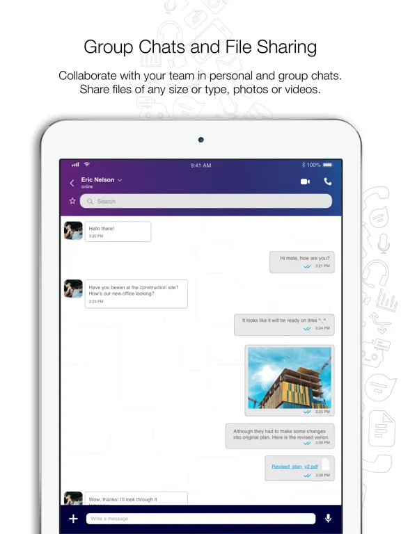 UCOM Call iPad  Screenshots