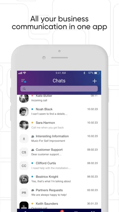 UCOM Call Screenshots