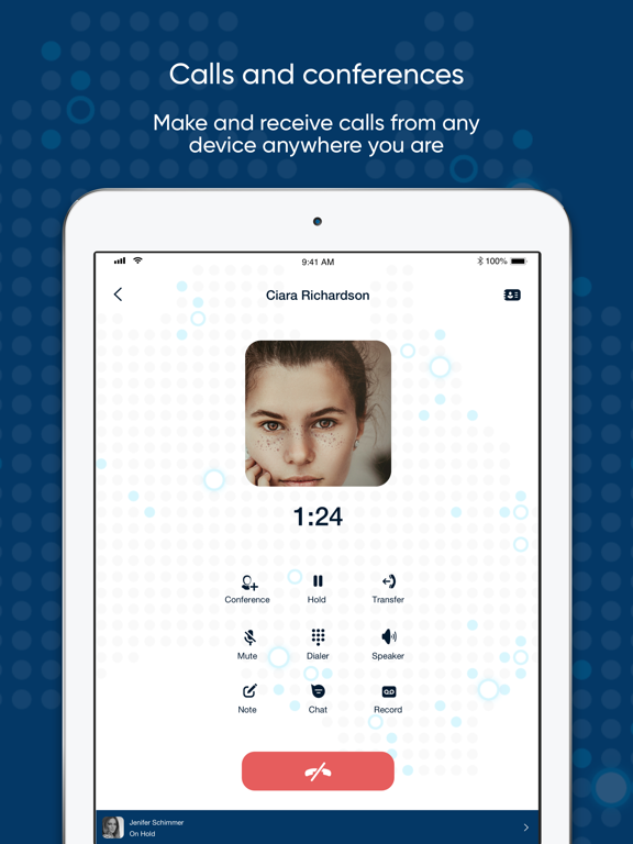 Vonex Softphone iPad 应用截图