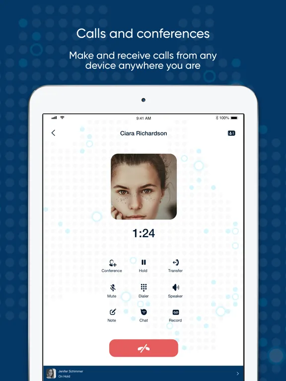 Vonex Softphone iPad  Ekran Görüntüleri