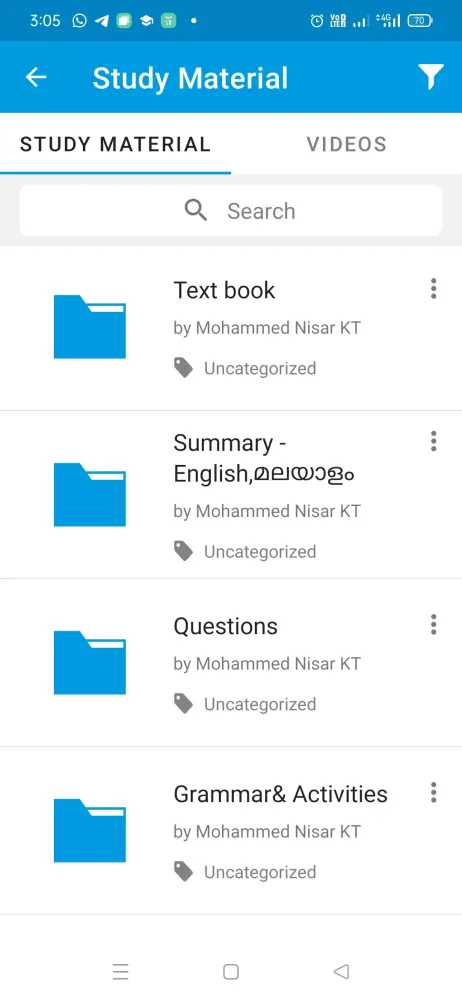Capturas de tela do My English Class