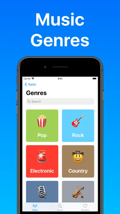 Ảnh chụp màn hình của FM Radio App
