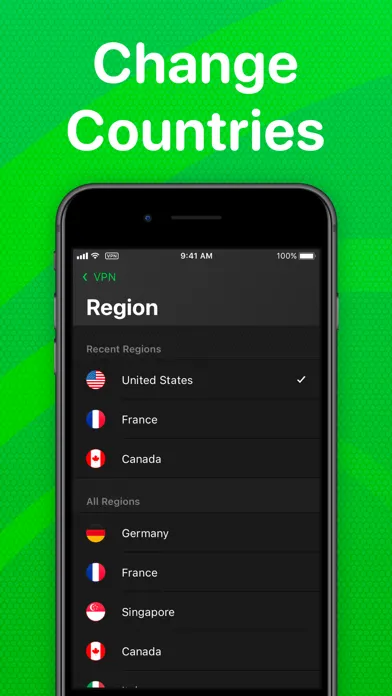 VPN App · Ekran Görüntüleri