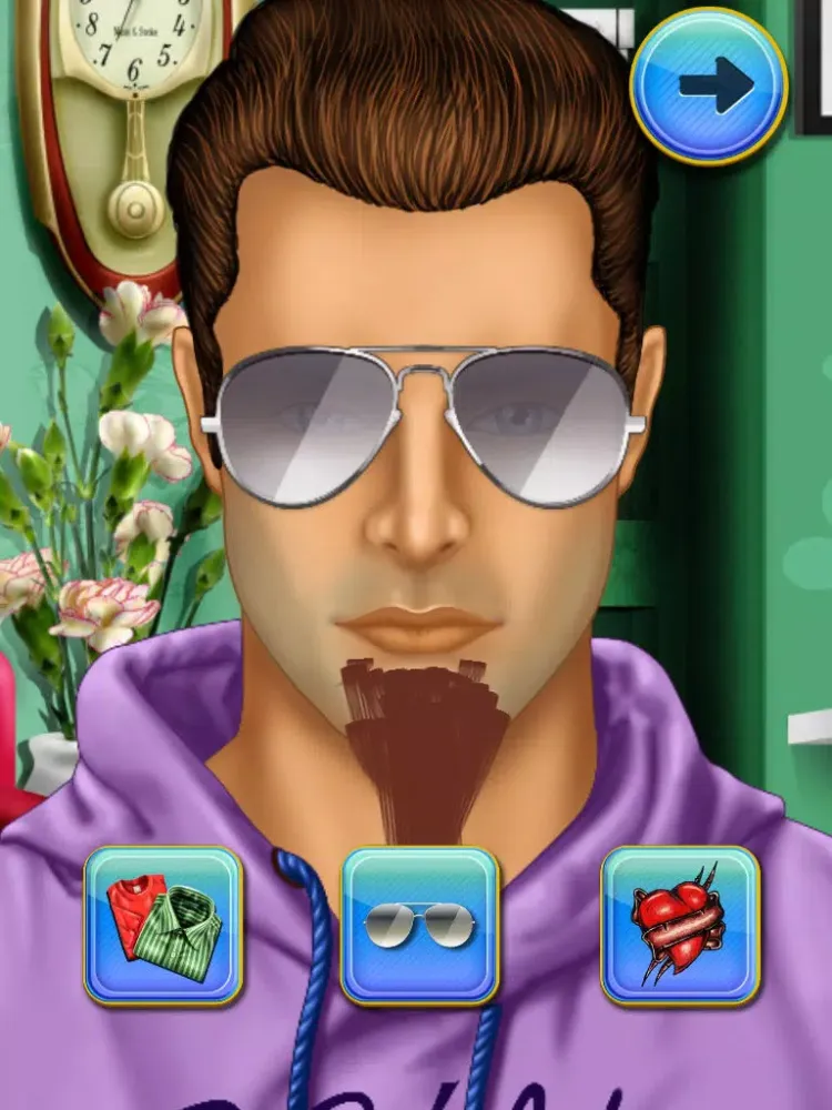 Barber shop Beard and Mustache ! iPad  Ekran Görüntüleri