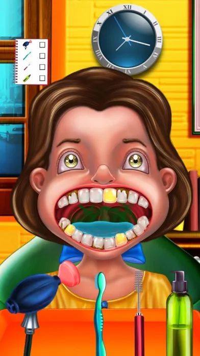 Dentist for Kids : treat patients in a Crazy Dentist clinic ! FREE Screenshots