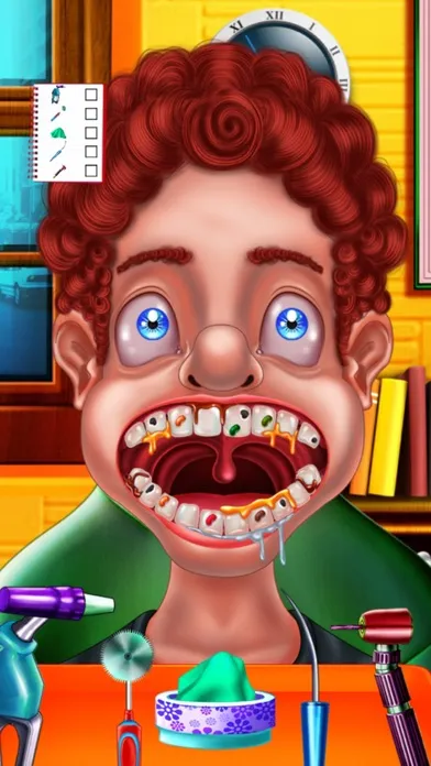 Dentist for Kids : treat patients in a Crazy Dentist clinic ! FREE Screenshots
