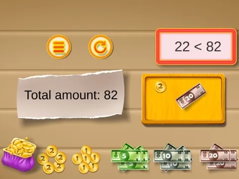 Ảnh chụp màn hình của Shopping Game Kids Supermarket  help mom with the shopping list and to pay the cashier ! FREE iPad 
