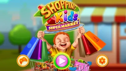 Ảnh chụp màn hình của Shopping Game Kids Supermarket  help mom with the shopping list and to pay the cashier ! FREE