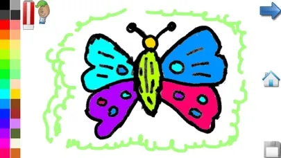 Coloring Book: Butterfly Screenshots