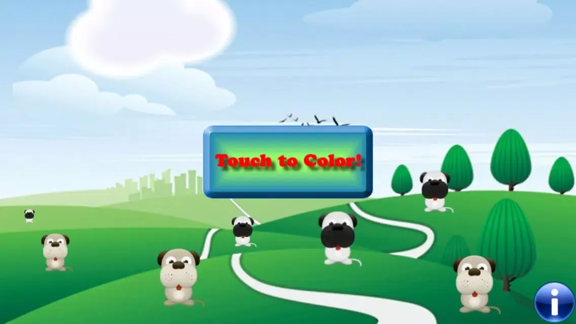 Coloring Book for Toddlers: Dogs ! Color your favorite Puppy coloring pages應用截圖