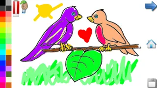 Tangkapan layar Coloring Book for Toddlers: Birds ! FREE Coloring Pages and Pictures
