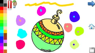 Coloring Book : Christmas for Toddlers ! FREE App with Christmas Coloring Pages سکرین شاٹس
