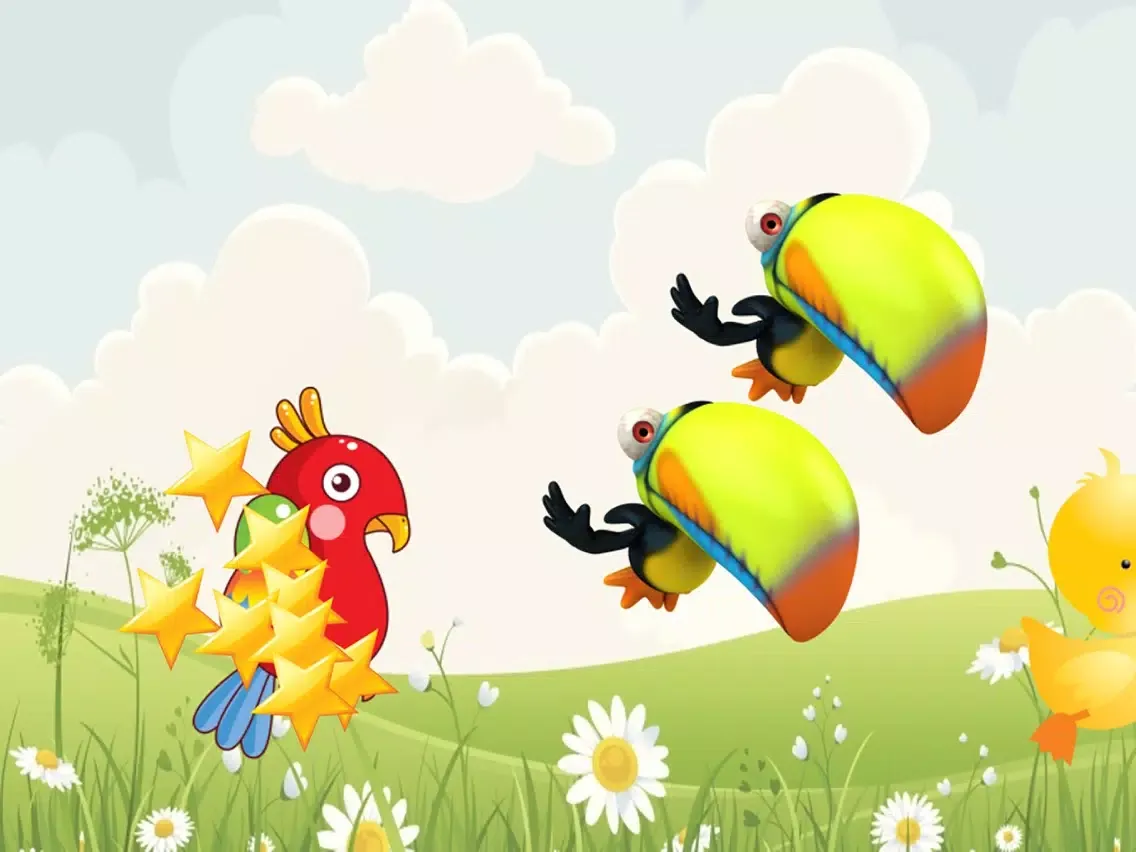 Captures d'écran de Flying Birds Match Games for Toddlers and Kids iPad 