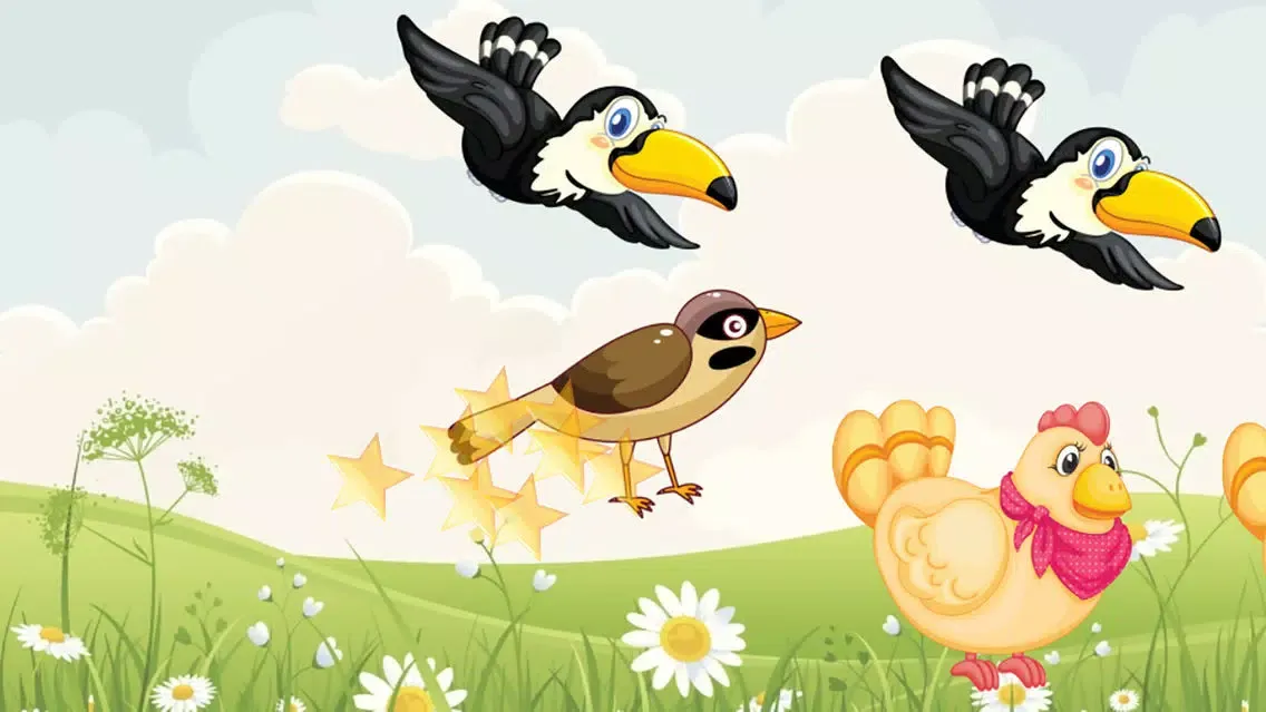 Captures d'écran de Flying Birds Match Games for Toddlers and Kids