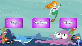 Mermaids and Fishes for Toddlers and Kids : discover the ocean ! FREE app Ekran Görüntüleri