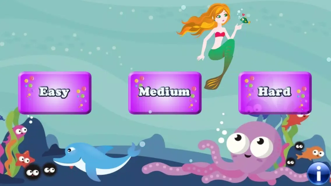 Mermaids and Fishes for Toddlers and Kids : discover the ocean ! Ekran Görüntüleri