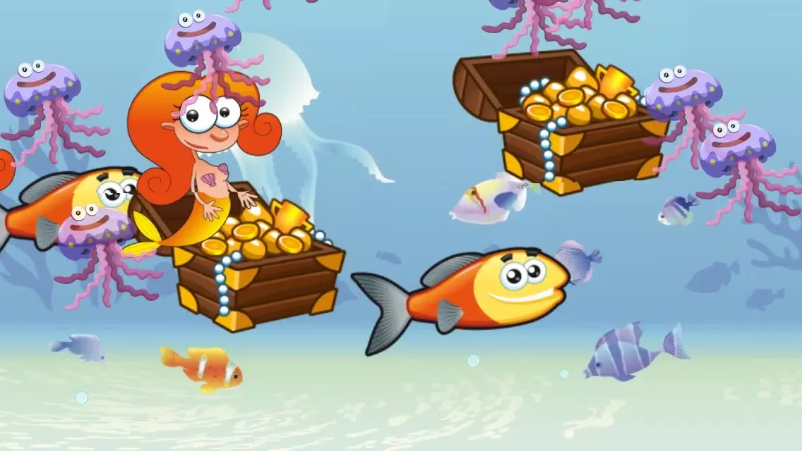 Mermaids and Fishes for Toddlers and Kids : discover the ocean ! Ekran Görüntüleri
