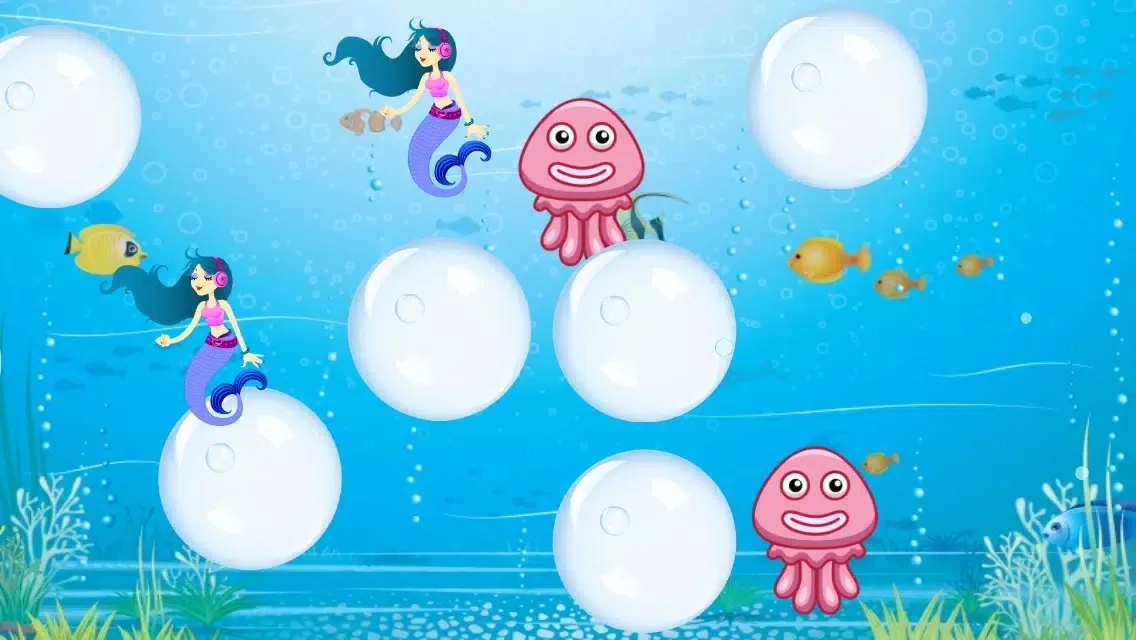 Mermaids and Fishes for Toddlers and Kids : discover the ocean ! Ekran Görüntüleri