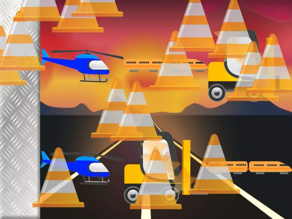 تصاویر Vehicles Games for Toddlers and Kids : Cars, Trucks and Tractors ! iPad 
