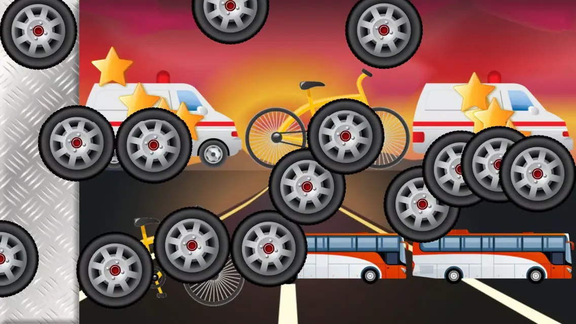 تصاویر Vehicles Games for Toddlers and Kids : Cars, Trucks and Tractors !