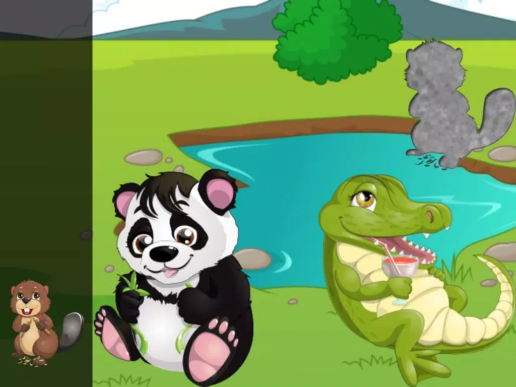 Animals for Toddlers and Kids : puzzle games with pets and wild animals ! iPad  Screenshots