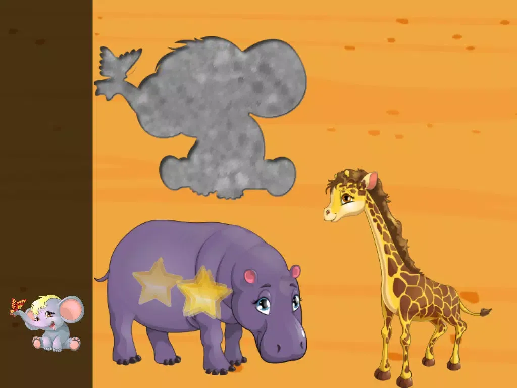Animals for Toddlers and Kids : puzzle games with pets and wild animals ! iPad  Screenshots