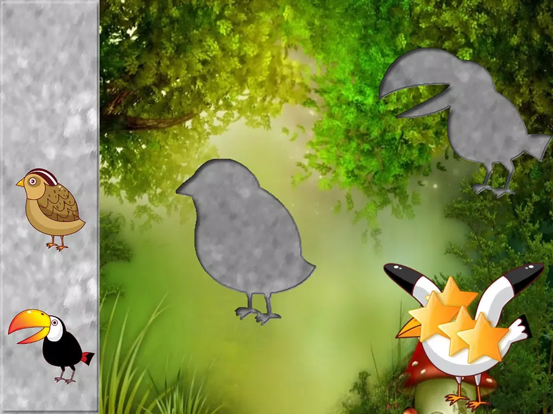Screenshot di Birds Puzzles for Toddlers and Kids iPad 
