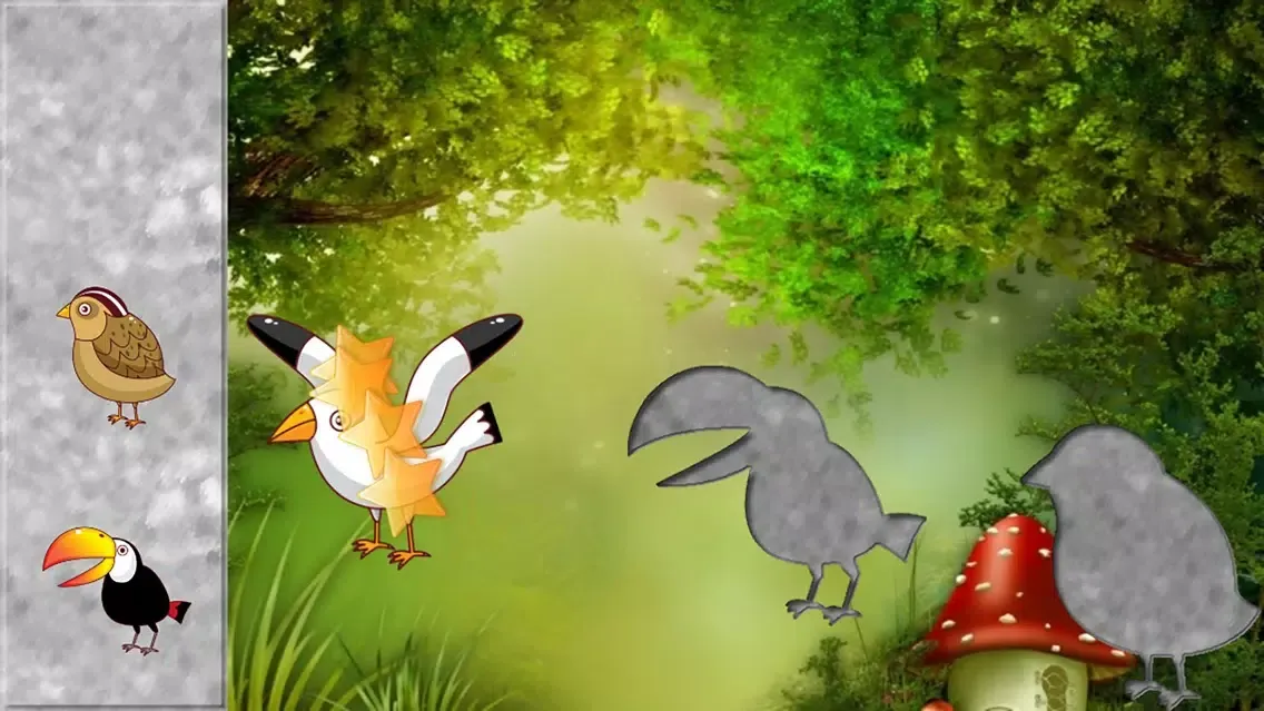 Screenshot di Birds Puzzles for Toddlers and Kids