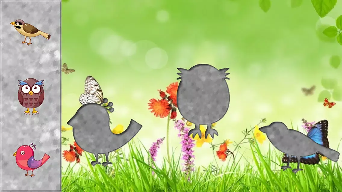 Screenshot di Birds Puzzles for Toddlers and Kids