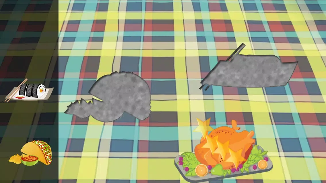 Food for Kids and Toddlers : puzzle games in the Kitchen ! 스크린샷