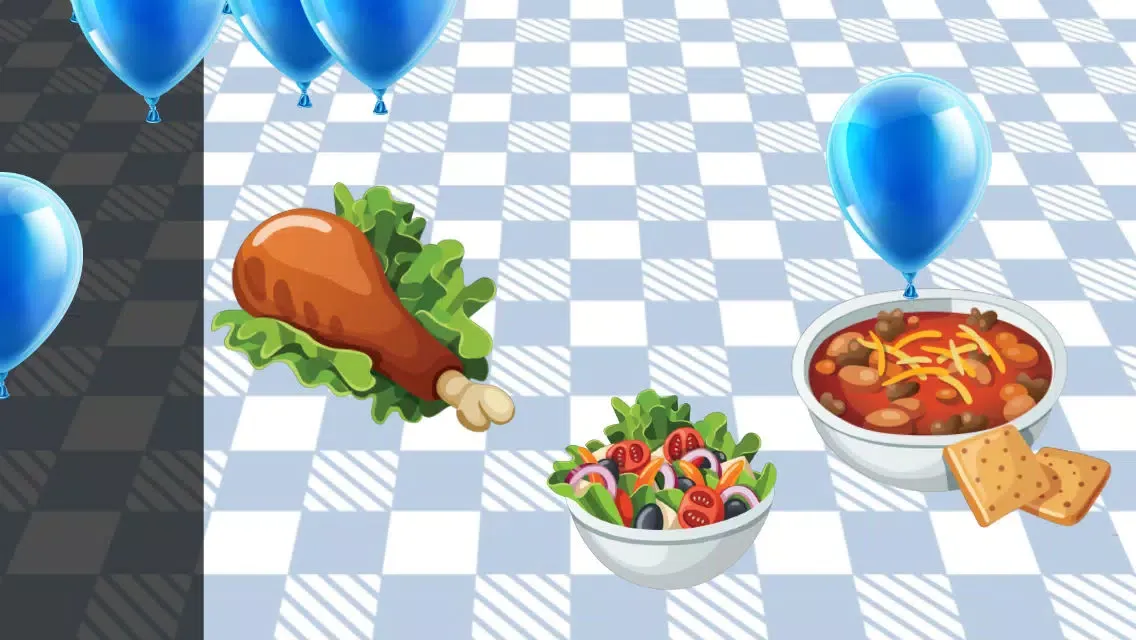 Food for Kids and Toddlers : puzzle games in the Kitchen ! 스크린샷