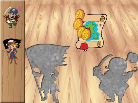 Pirates Puzzles for Toddlers and Kids - FREE iPad  Screenshots