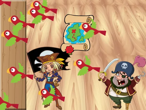 Pirates Puzzles for Toddlers and Kids - FREE iPad  Screenshots