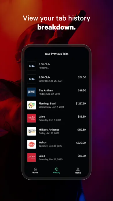 Tangkapan skrin Rooam: Pay From Your Phone