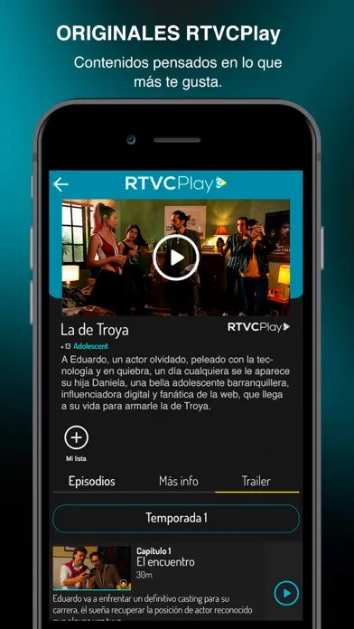 Zrzuty ekranu RTVCPlay