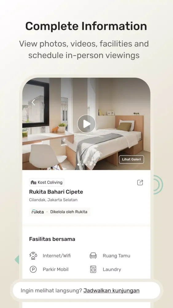 Rukita - Apartments & Coliving Screenshots